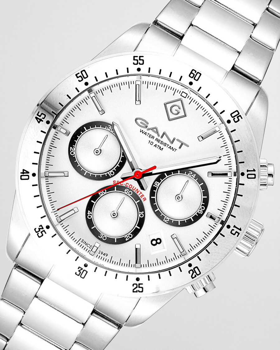 greenfield watch - white