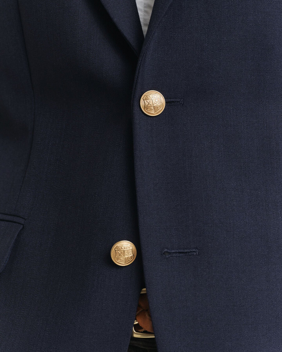 slim fit club bazer - evening blue