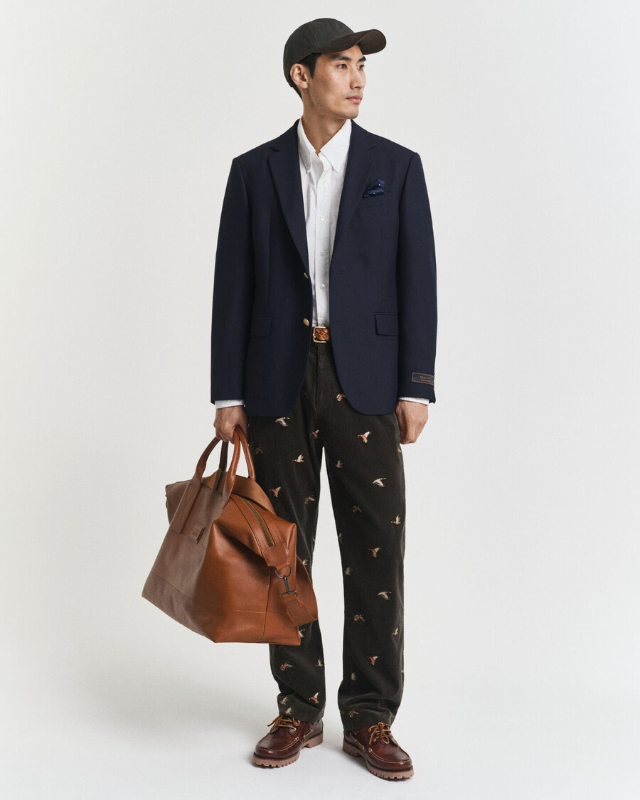 slim fit club bazer - evening blue
