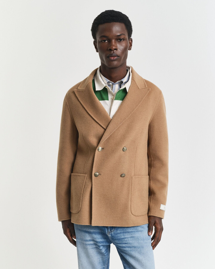 handstitched club blazer - warm khaki