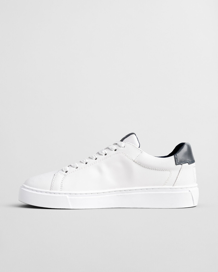 mcjulien leather sneakers - navywhite