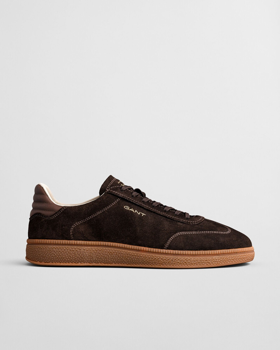 cuzmo suede sneakers - deep brown