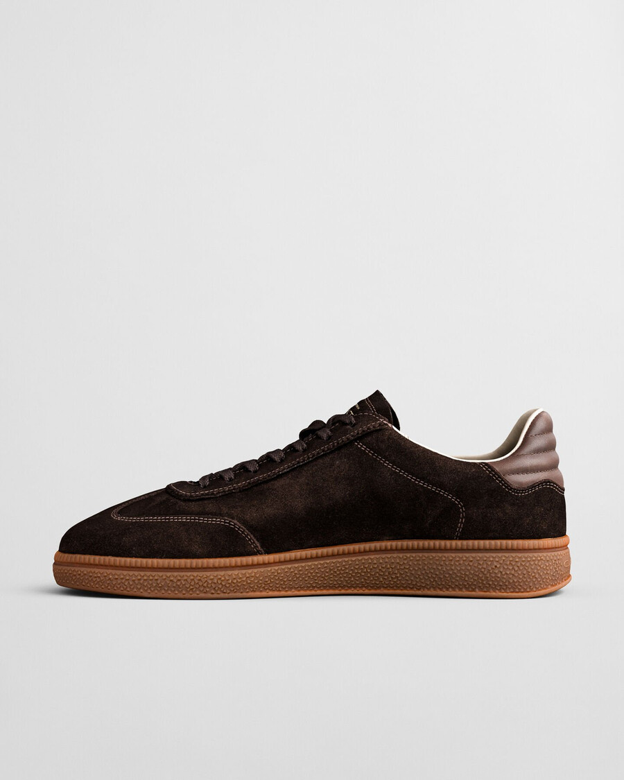 cuzmo suede sneakers - deep brown