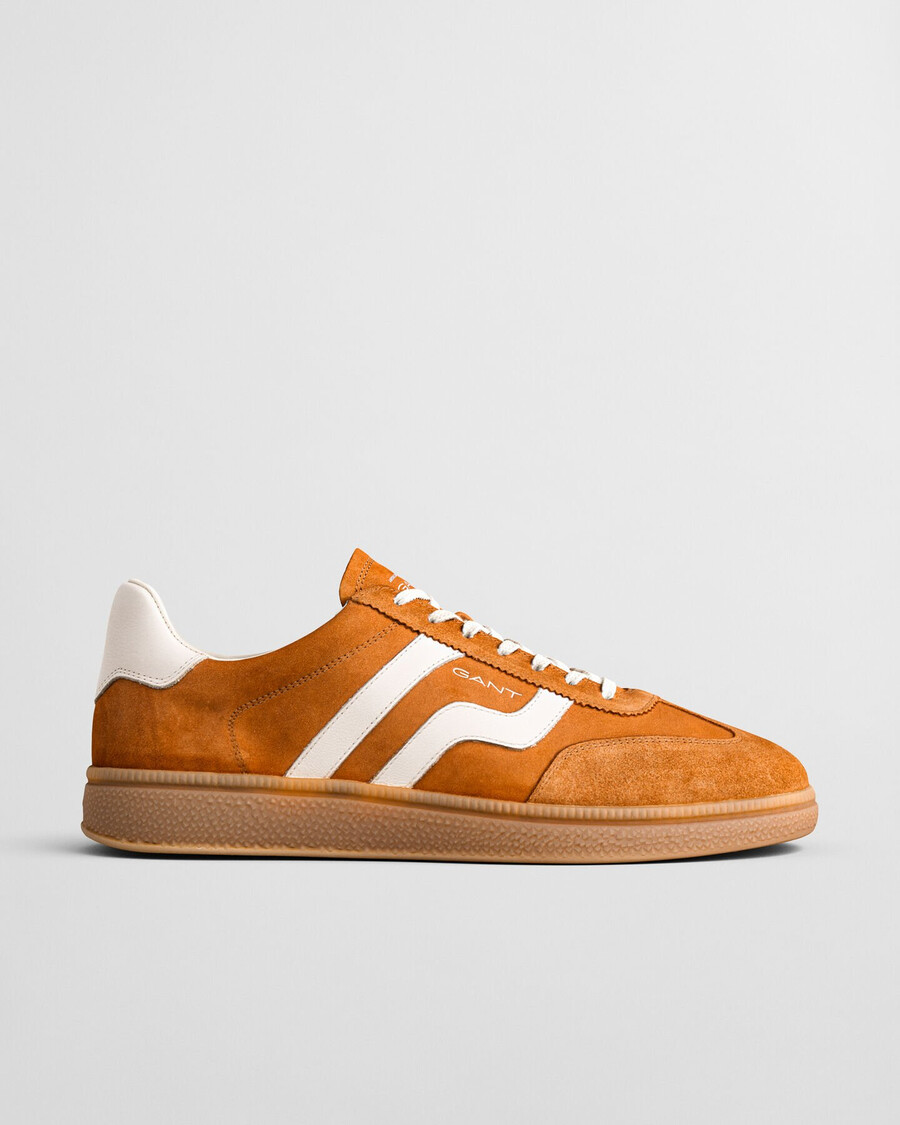 cuzmo suede sneakers - rusty brown