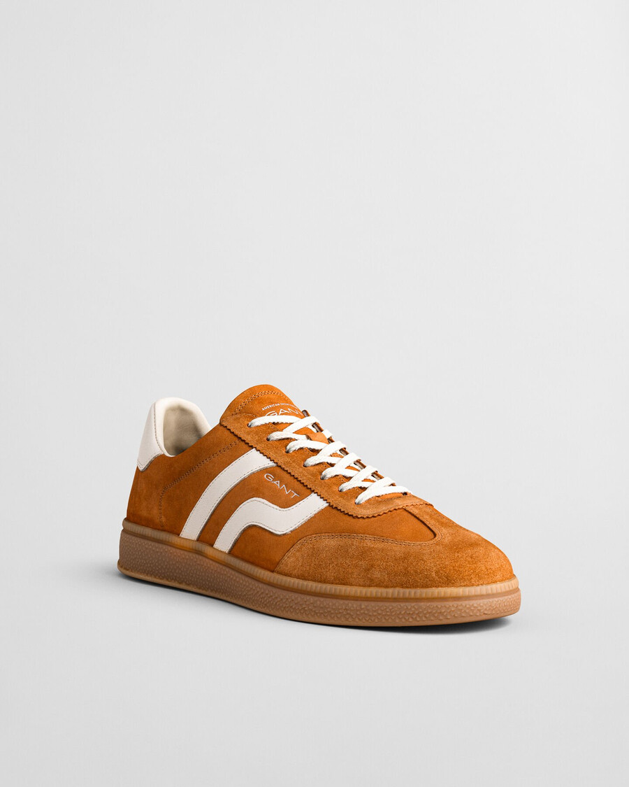 cuzmo suede sneakers - rusty brown