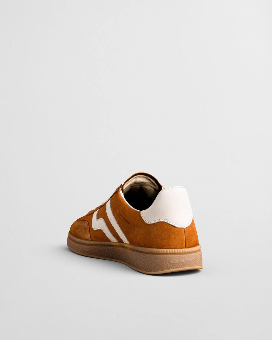 cuzmo suede sneakers - rusty brown