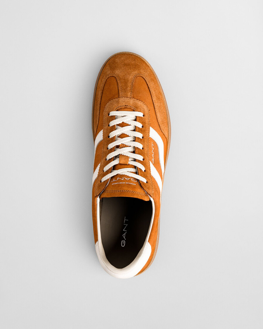 cuzmo suede sneakers - rusty brown