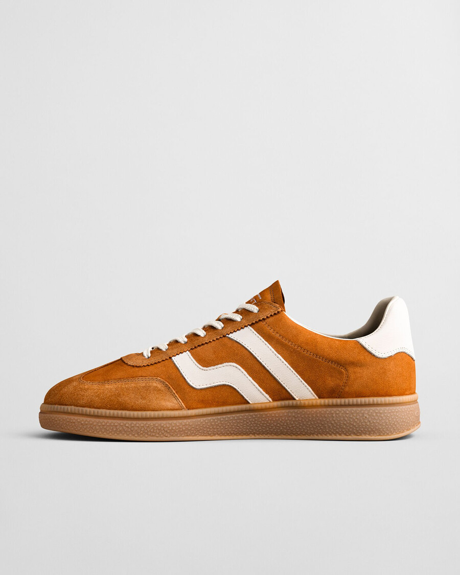 cuzmo suede sneakers - rusty brown