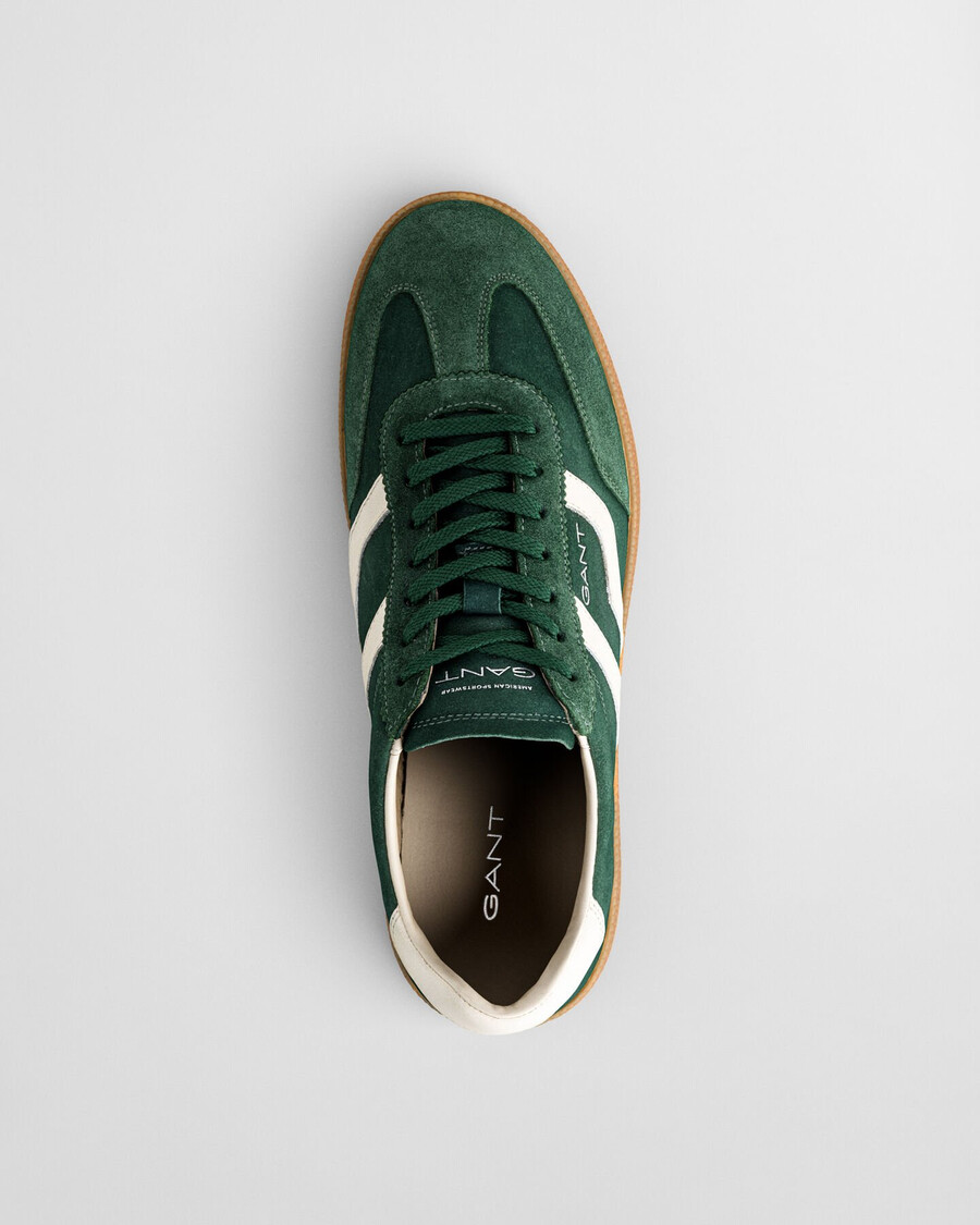 cuzmo suede sneakers - pine green