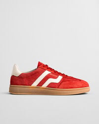 cuzmo suede sneakers - bold red