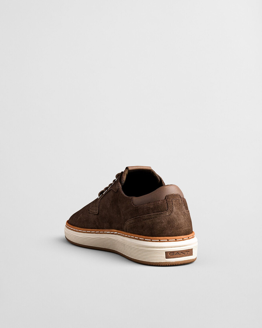 wenprep low lace shoes - deep brown