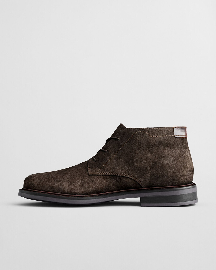 st fairkon mid boots - deep brown
