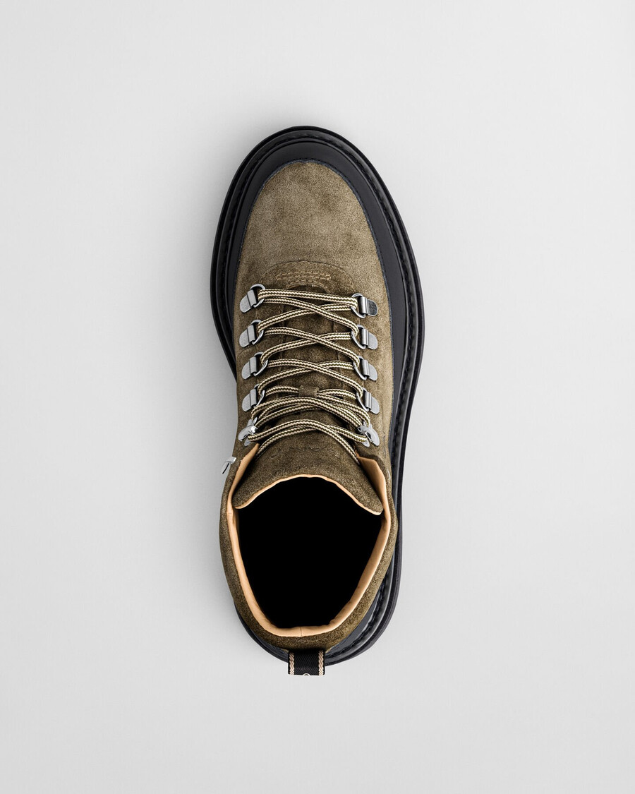 hillprep mid suede boots - country green