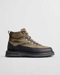 hillprep mid suede boots - country green