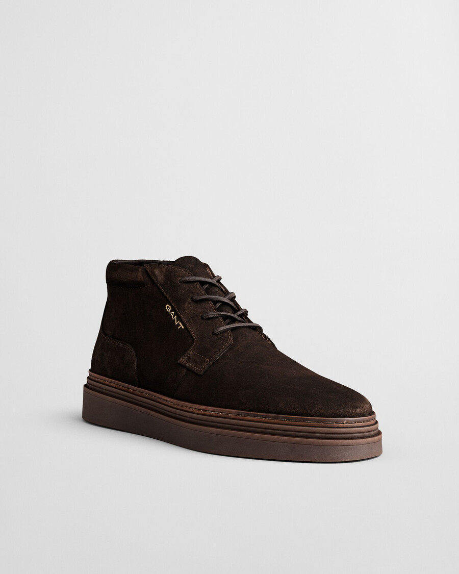 kinzoon mid boots - dark brown