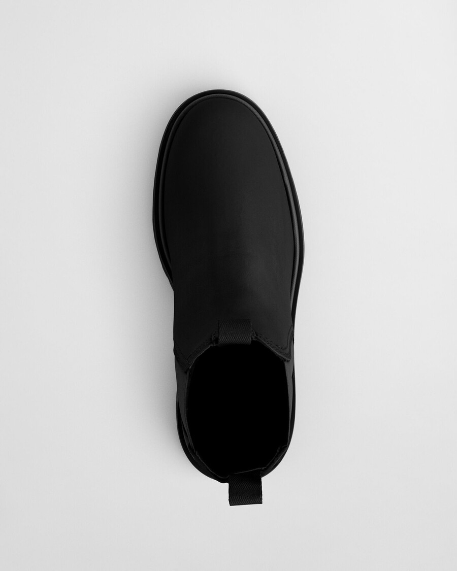 blisdor leather chelsea boots - black
