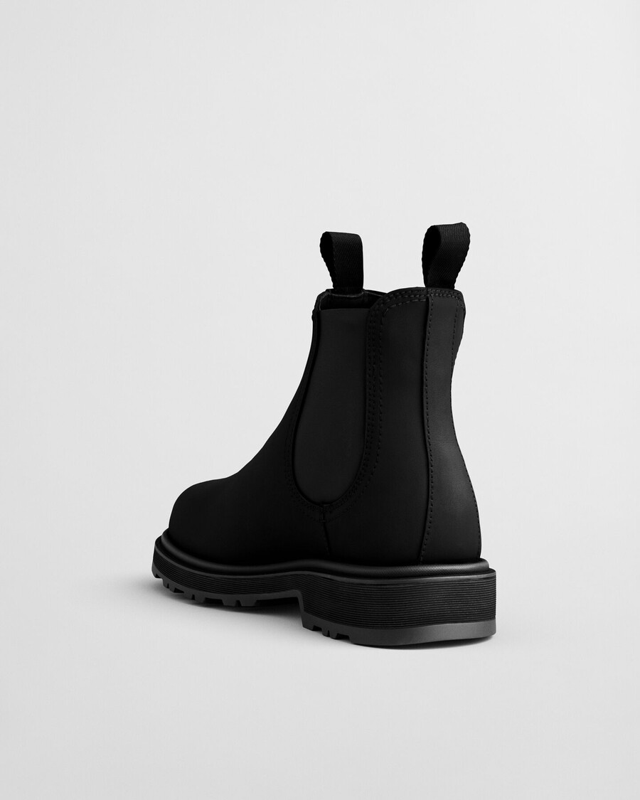 blisdor leather chelsea boots - black