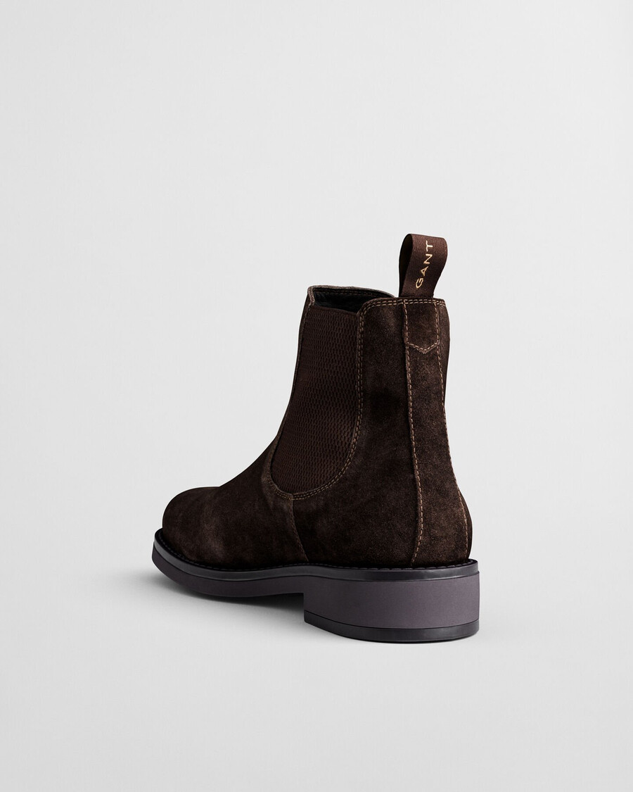 prepdale suede chelsea boots - dark brown