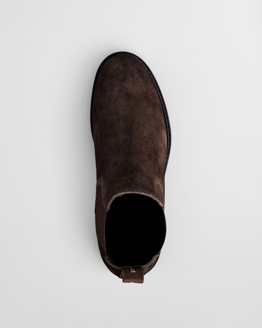 prepdale suede chelsea boots - dark brown