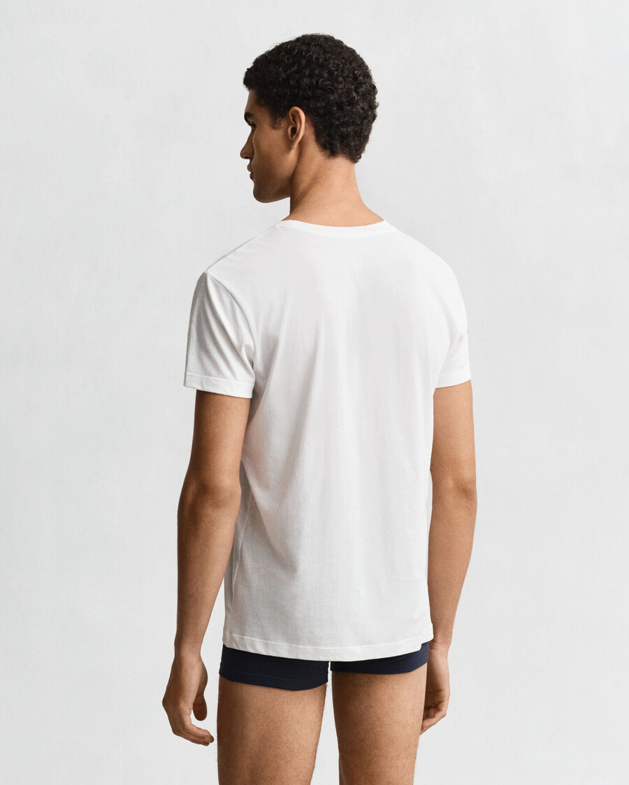 2pack crew neck tshirts - white