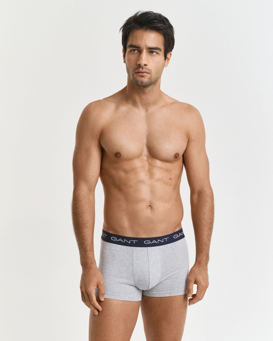 3pack trunks - light grey melange