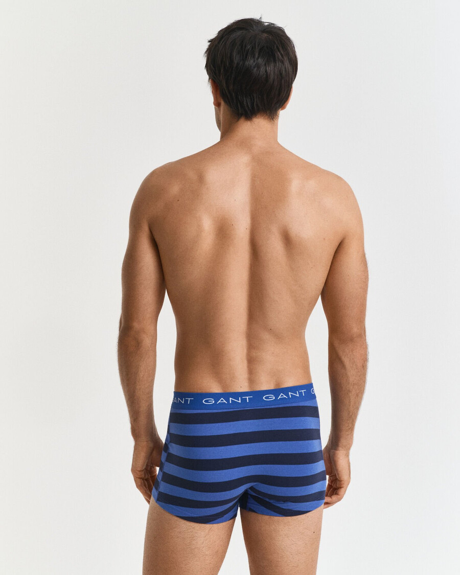 3pack striped trunks - rich blue