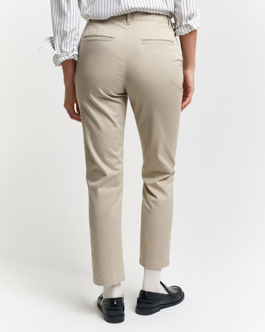 slim fit chinos - dry sand