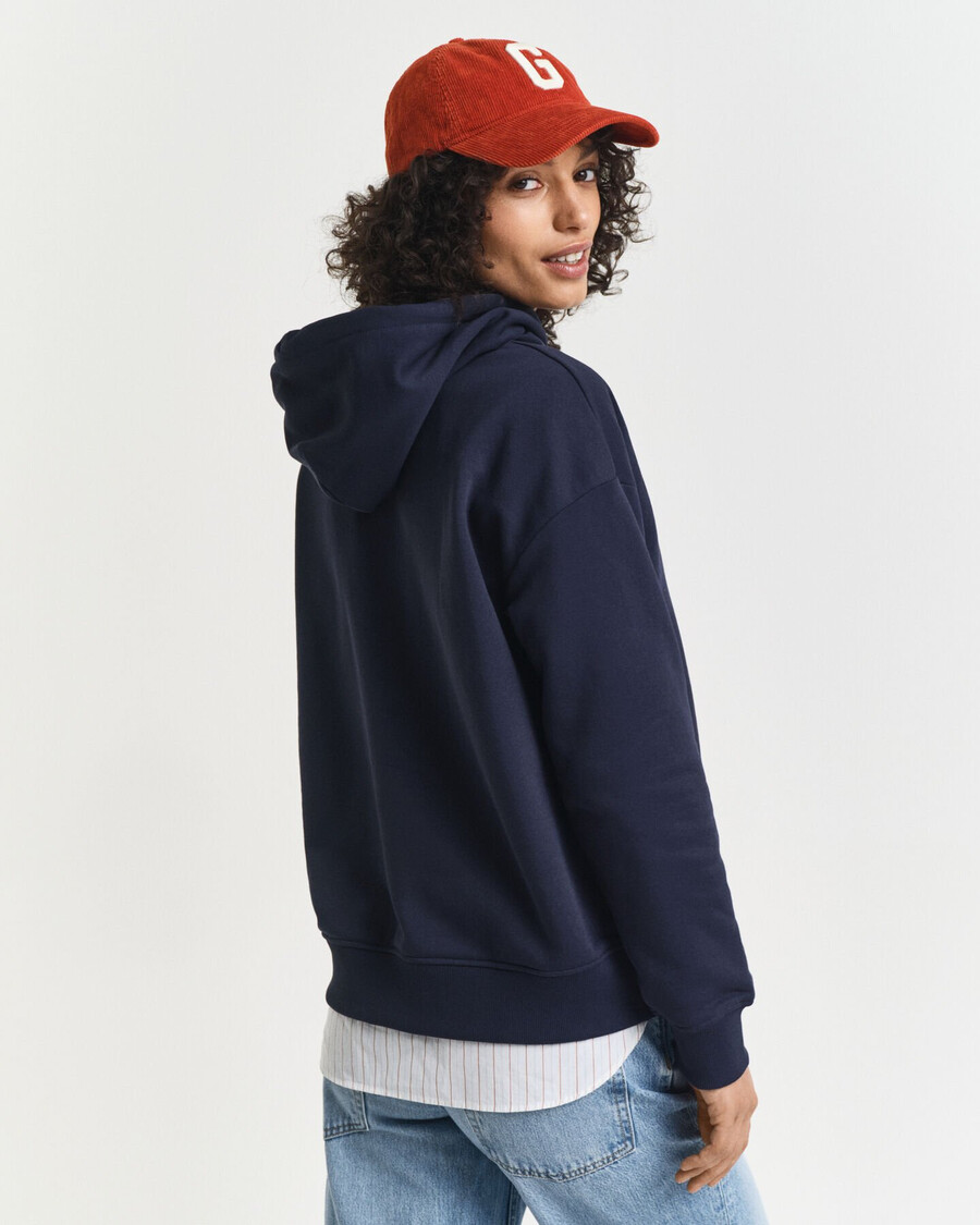 shield hoodie - evening blue