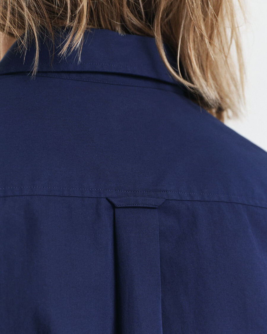 regular fit classic poplin shirt - classic blue