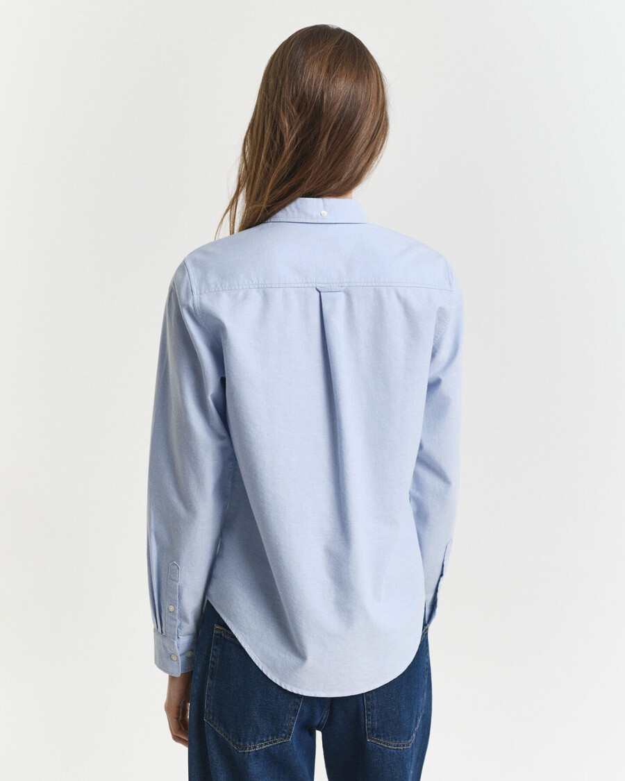 regular fit classic oxford shirt - light blue