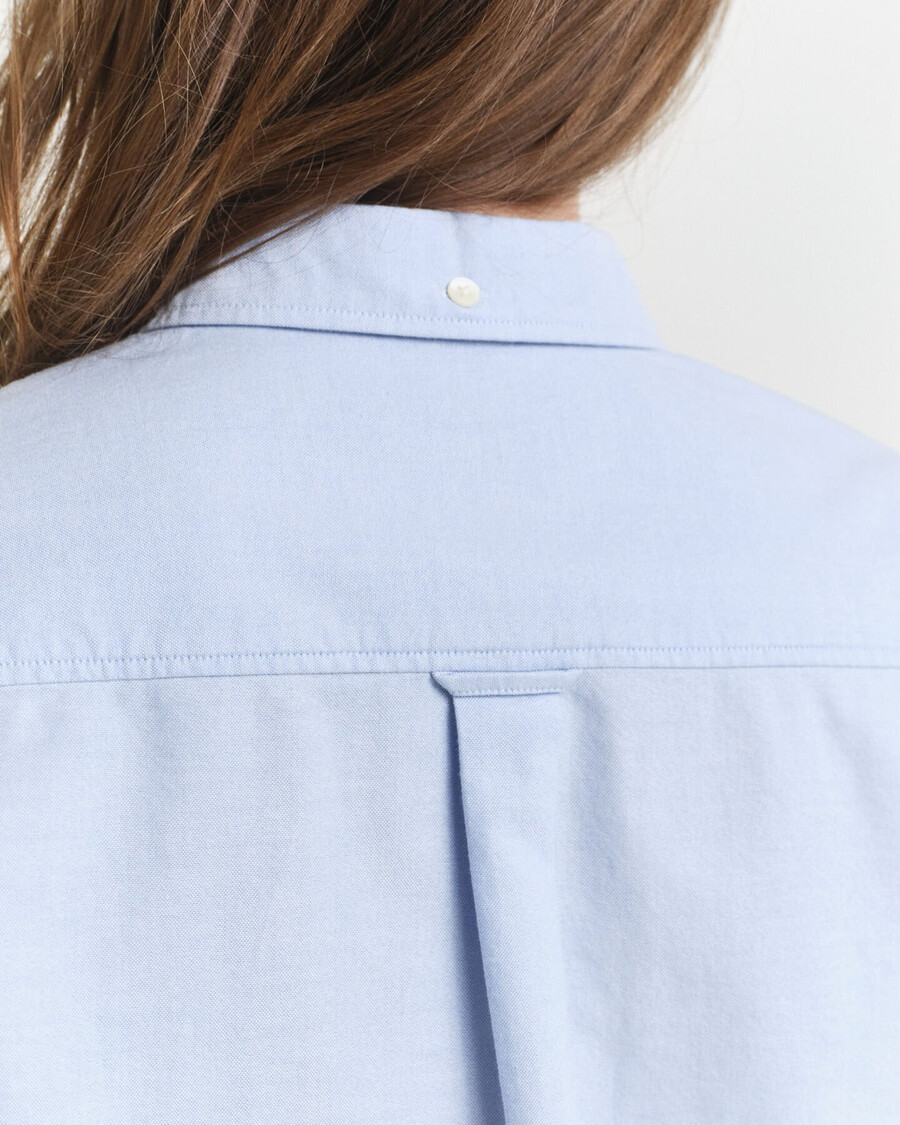 regular fit classic oxford shirt - light blue