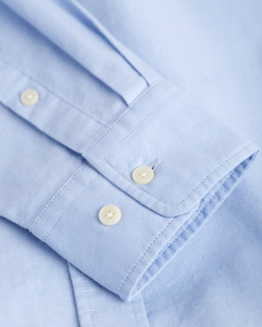 regular fit classic oxford shirt - light blue