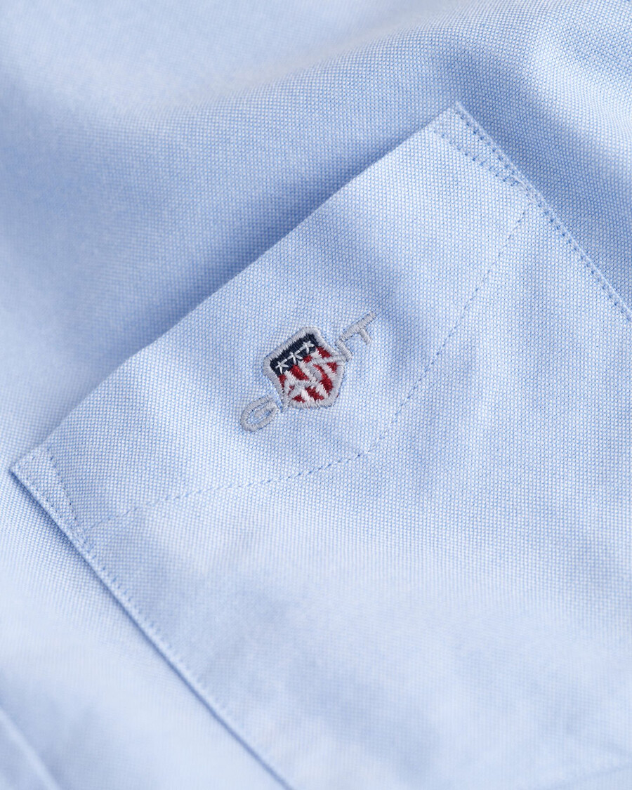 regular fit classic oxford shirt - light blue