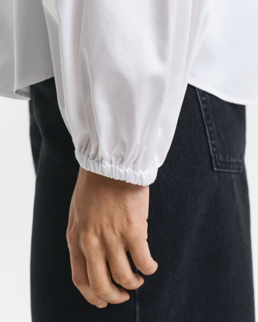cotton blouse - white