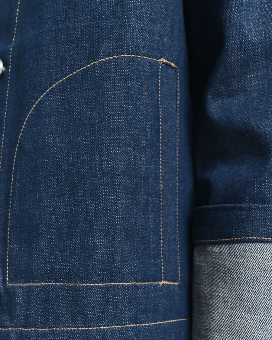 denim jacket - mid blue