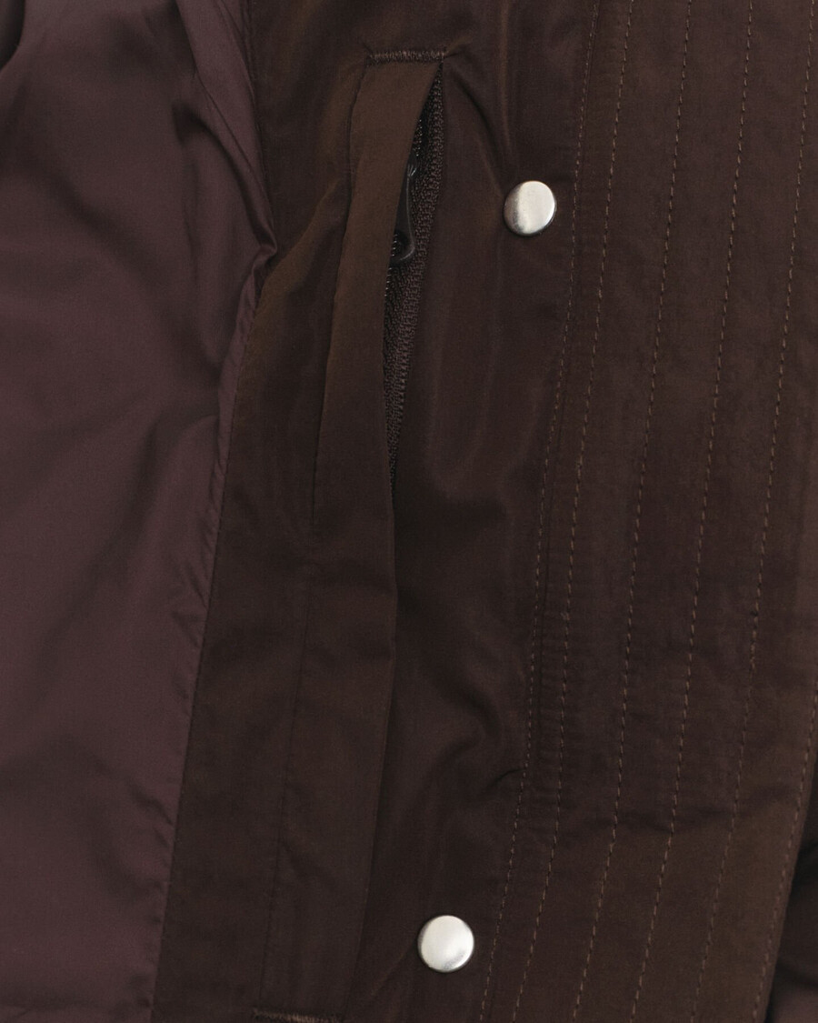 active cloud jacket - deep brown