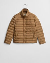 light down jacket - warm khaki