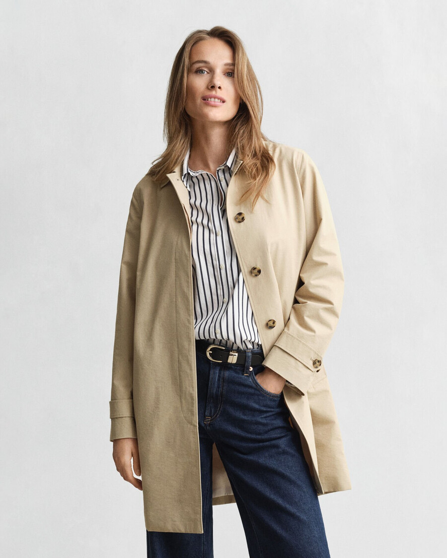 car coat - oat beige