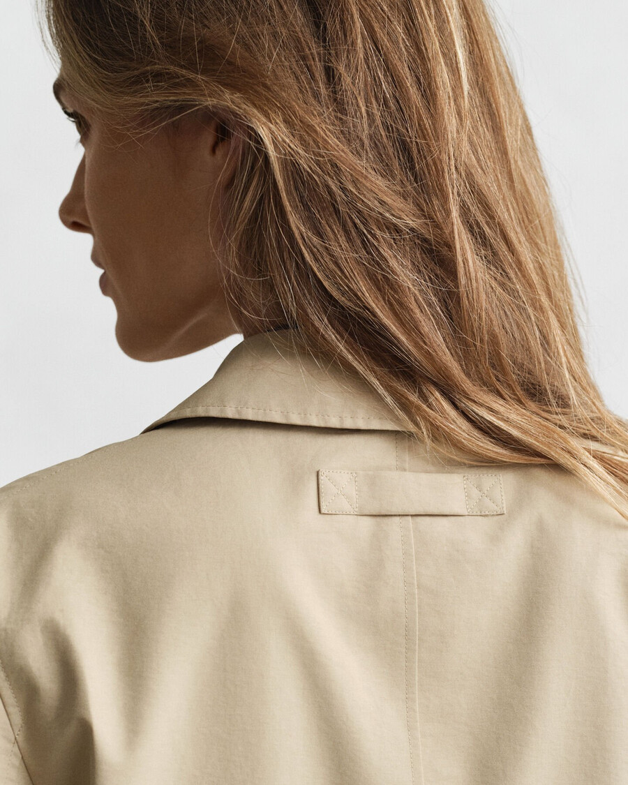 car coat - oat beige
