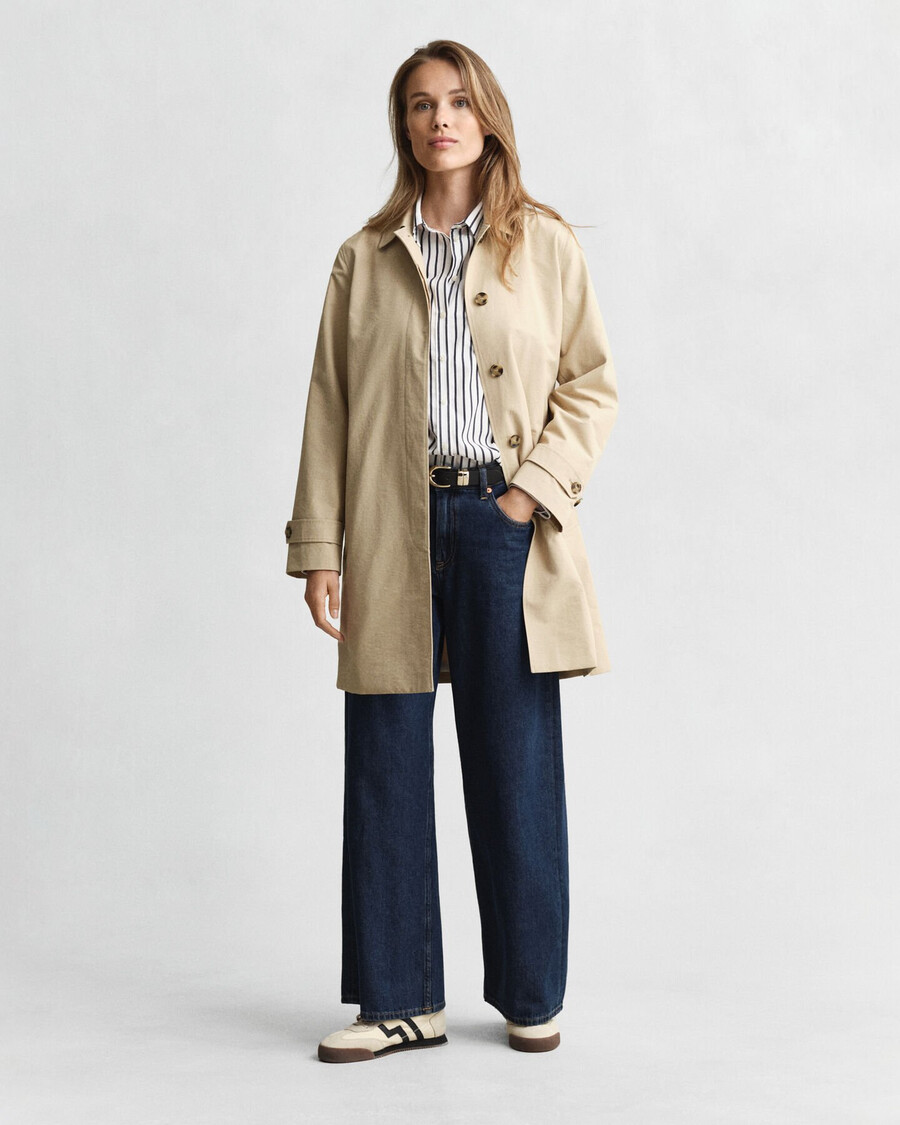 car coat - oat beige