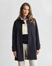 car coat - evening blue