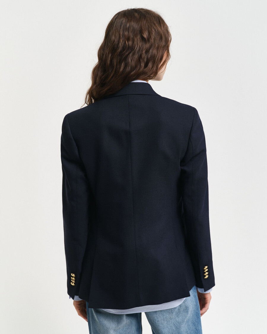 slim fit club blazer - evening blue