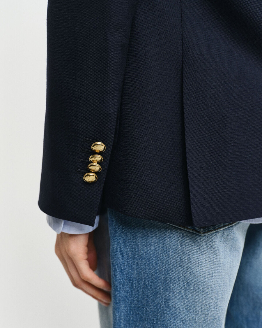 slim fit club blazer - evening blue