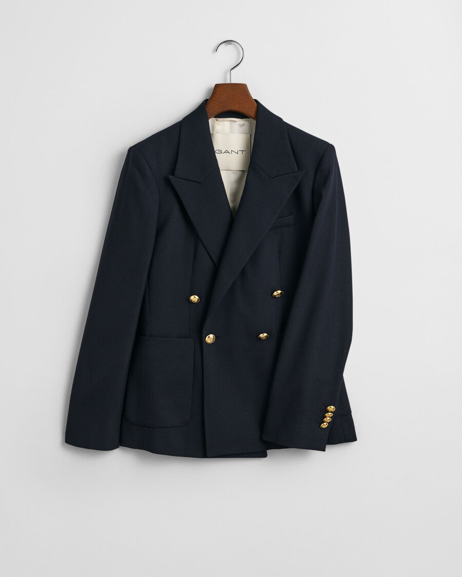 slim fit club blazer - evening blue