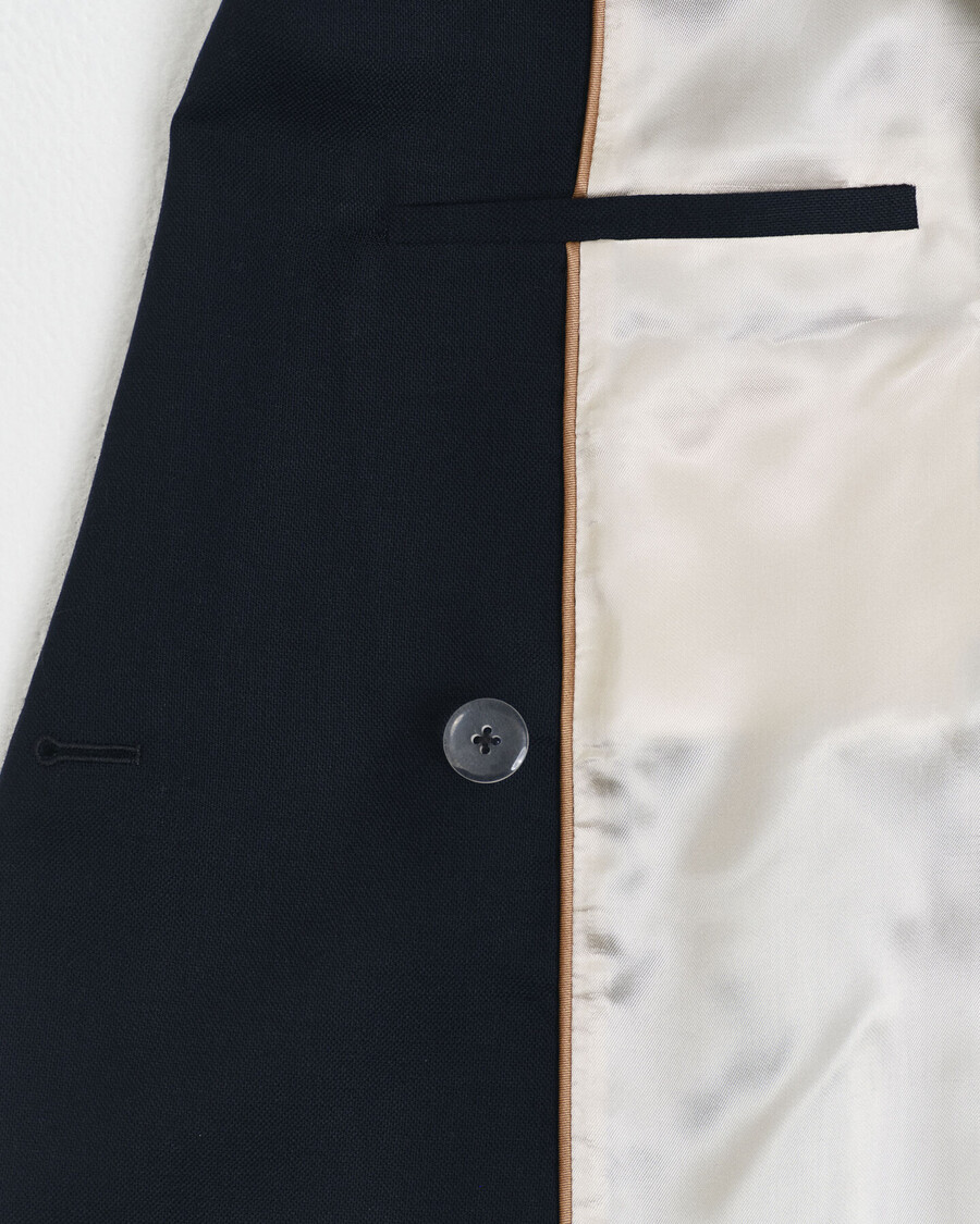 slim fit club blazer - evening blue