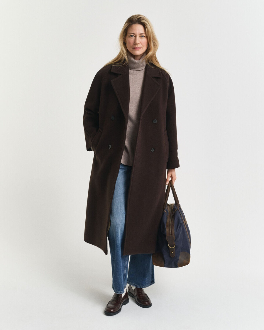 soft wool cashmere blend turtleneck sweater - taupe beige