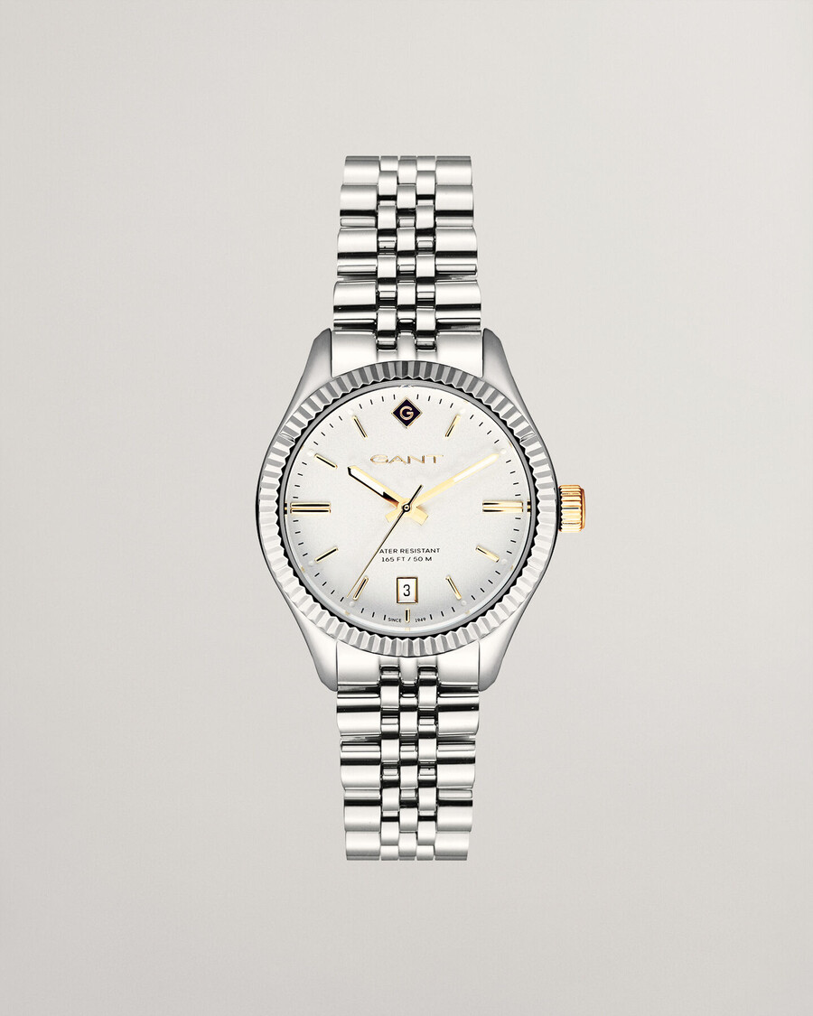 sussex wristwatch - white
