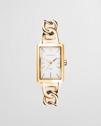 utica watch - white