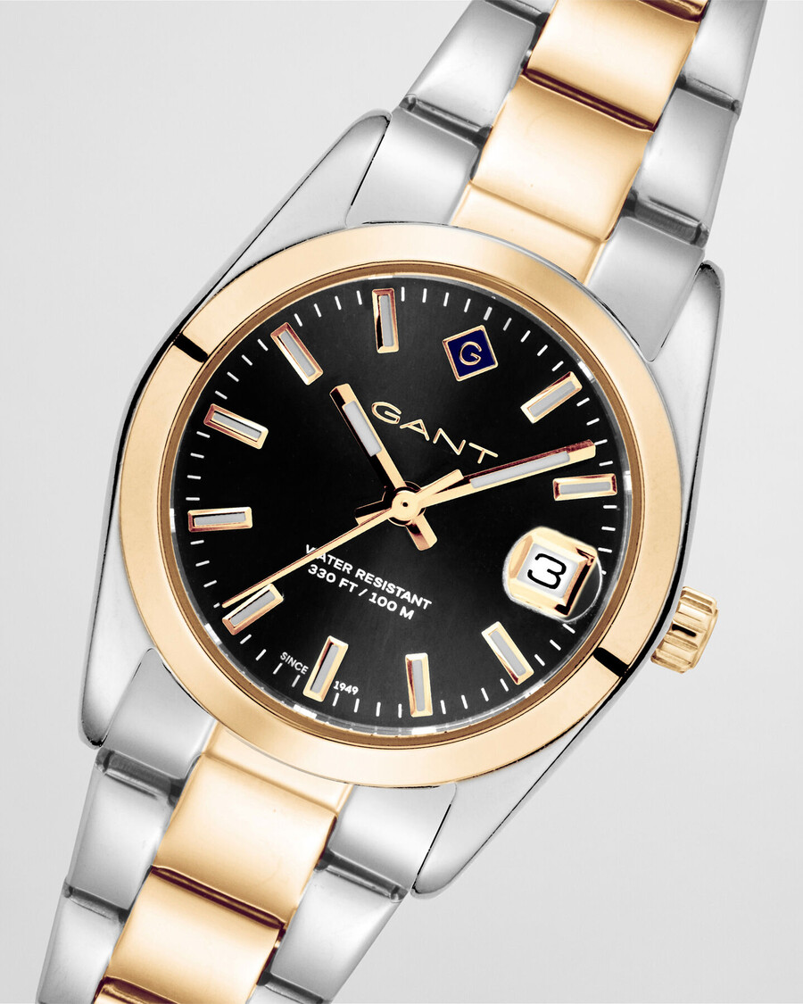 everett mini watch - ebony black