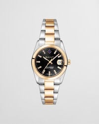 everett mini watch - ebony black